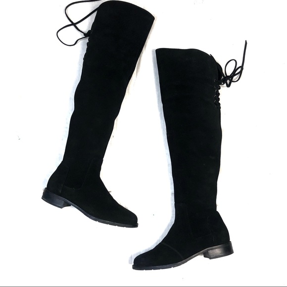 Aquatalia Nicki Suede Over the Knee Boot - Picture 2 of 4